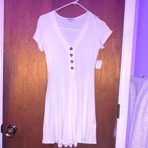 White A Line dress! Never worn!